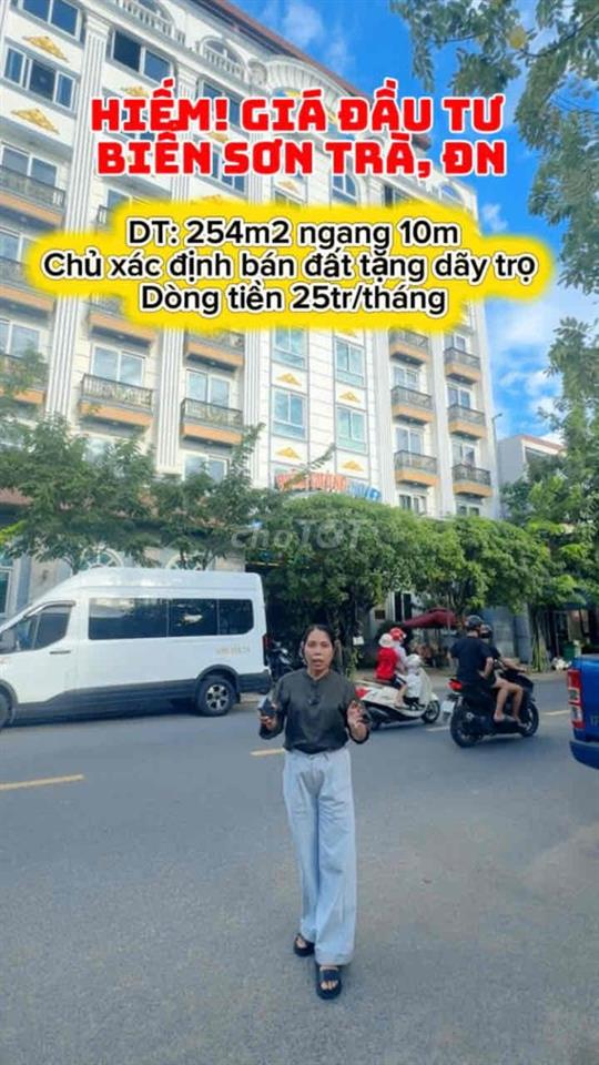 💥 Chủ xác định bán đất tặng dãy trọ dòng tiền 25tr/tháng. biển Sơn Trà