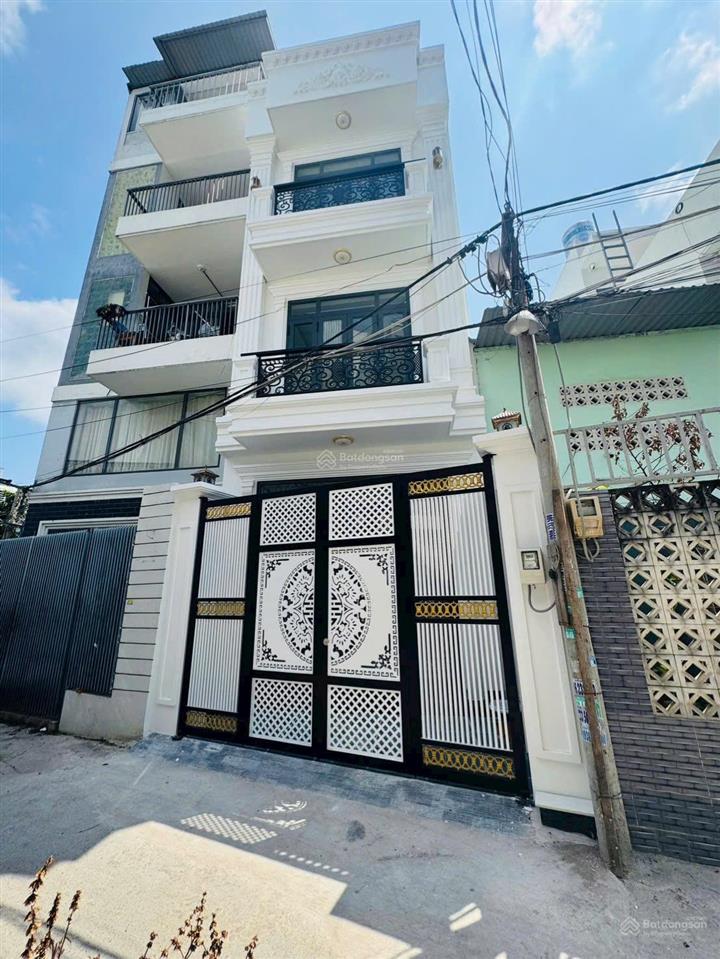 Chính chủ cần bán căn nhà 1 trệt 3 lầu mới hoàn thiện hẻm xe hơi giá 9,8 tỷ