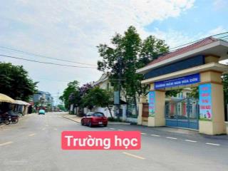 Cần tiền bán gấp lô đất vuông vắn mặt đường vành đai 5, cạnh trường tiểu học, uỷ ban nhân dân xã