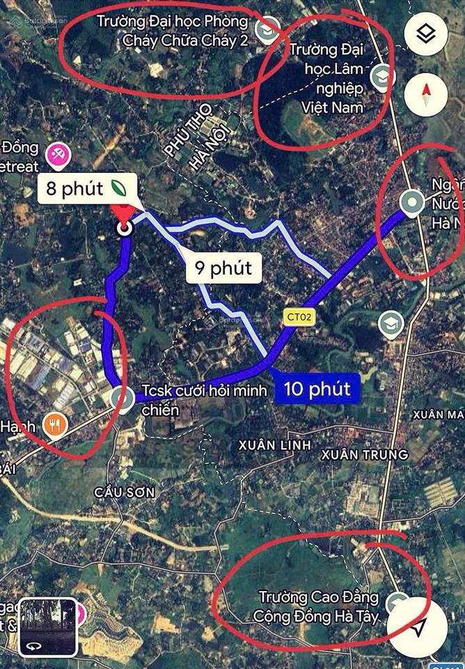 Cần tiền bán gấp lô đất vuông vắn mặt đường vành đai 5, cạnh trường tiểu học, uỷ ban nhân dân xã