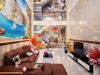 14tbiệt thự tân bình 6 lầu  8pn  thang máy  hẻm tải 6m  cách mt 20m  full nội thất 5tỷ