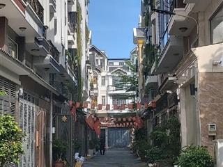 9t lê đức thọ p6 gv xe hơi vào nhà  mặt tiền khu nội bộ  ngang 4.22 dài 12.5  5 tầng  3pn,3wc