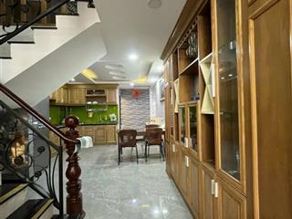 Nhà đẹp 5 tầng  60m2  hẻm xe hơi  cách mặt tiền 20m  sổ hồng riêng  vào ở ngay  chỉ 7,6 tỷ tl