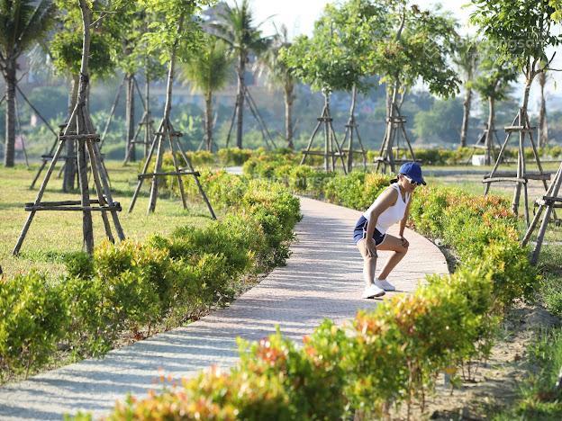 Cắt lỗ 3 tỷ bán lô mặt sông, view công viên khu đầm sen kđt nam hoà xuân