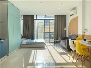 Cho thuê căn hộ  thang máy  ban công  ngay lòng tân định quận 1  rộng 40m2  full nội thất