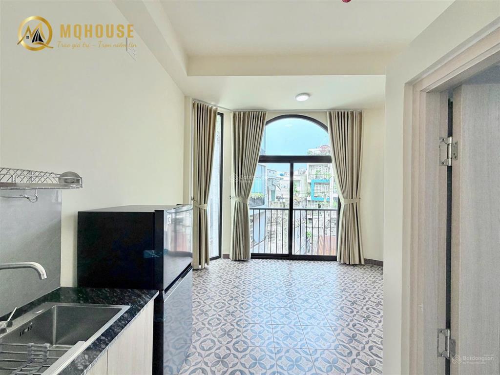 Căn hộ mới 100% ngay lòng bình thạnh  cửa sổ lớn view kính  thang máy  gần chu văn an