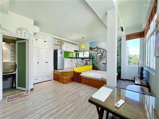 Căn hộ 50m2 cửa sổ sáng  ngay bờ kè hoàng sa  đài truyền hình  cầu bason  điện biên phủ