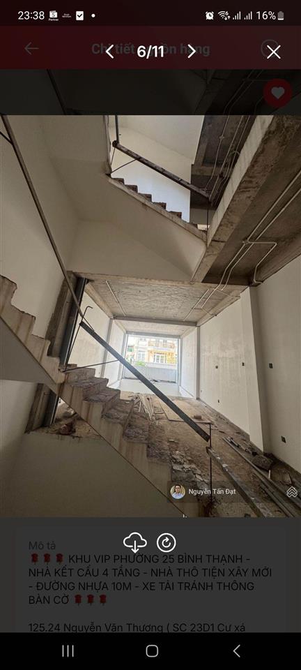 Vị trí quyết định giá trị  sở hữu ngay lõi vàng bình thạnh  hẻm 10m  64m2 ng.v.thương gần metro