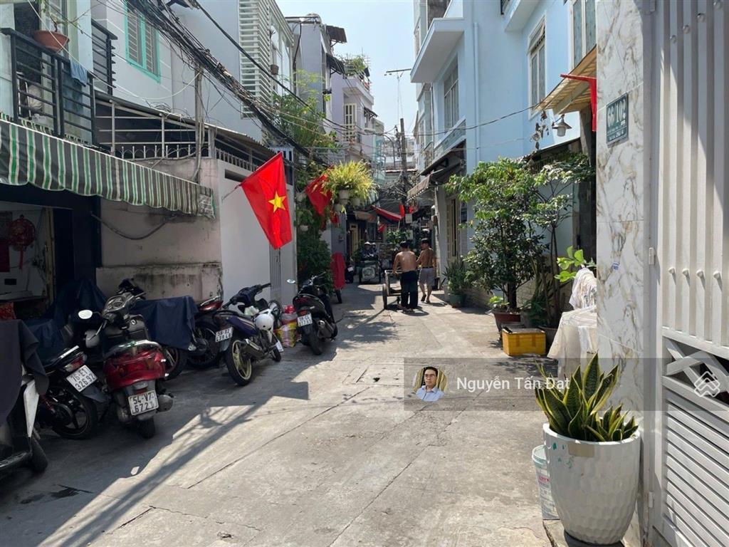 Hiếm! nhà nguyễn thượng hiền 76m2 cách mặt tiền 10m 3 tầng kiên cố, ban công trước sau  nhỉnh 8 tỷ