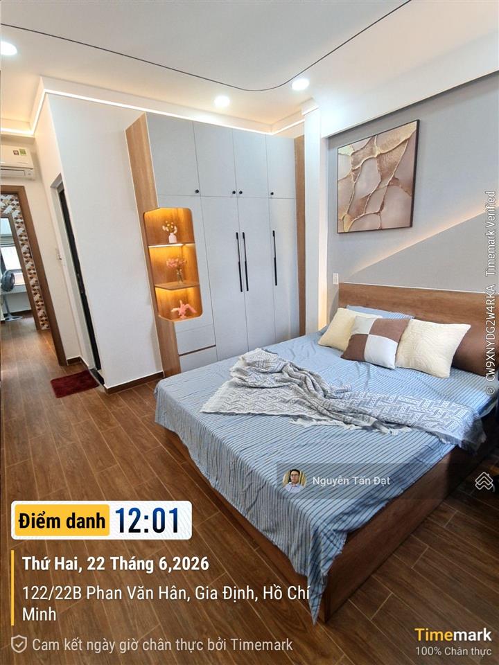 Siêu phẩm phan văn hân gần chợ thị nghè, sát q1  60m2, 4pn 3wc  khu vip hiếm nhà bán  6,05 tỷ