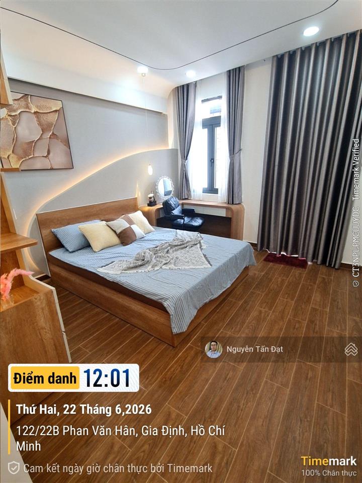 Siêu phẩm phan văn hân gần chợ thị nghè, sát q1  60m2, 4pn 3wc  khu vip hiếm nhà bán  6,05 tỷ