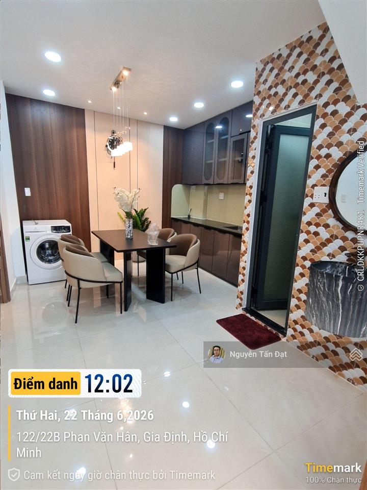 Siêu phẩm phan văn hân gần chợ thị nghè, sát q1  60m2, 4pn 3wc  khu vip hiếm nhà bán  6,05 tỷ
