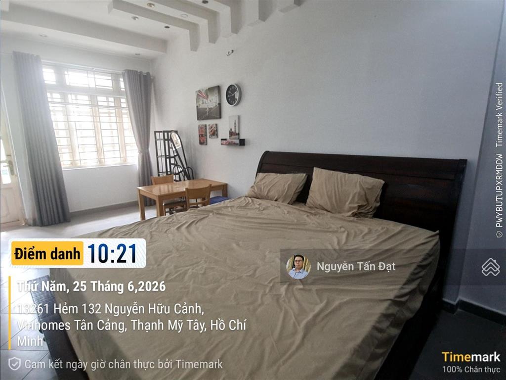 Khu hiếm nhà bán, kế q1  nguyễn hữu cảnh 115m2, hẻm 8m như mặt tiền  sát bên vinhomes landmark 81