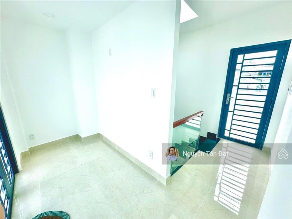 Hẻm ô tô, hồ xuân hương 58,1m2, gần chợ bà chiểu  nhà mới 4 tầng 4pn  tặng full nội thất  8,8 tỷ