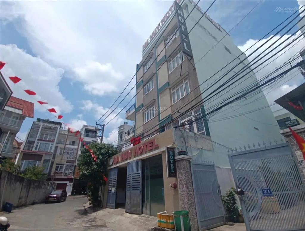 Chủ định cư cho thuê khách sạn mặt tiền đường nguyễn tuyển ngang 9m bề thế