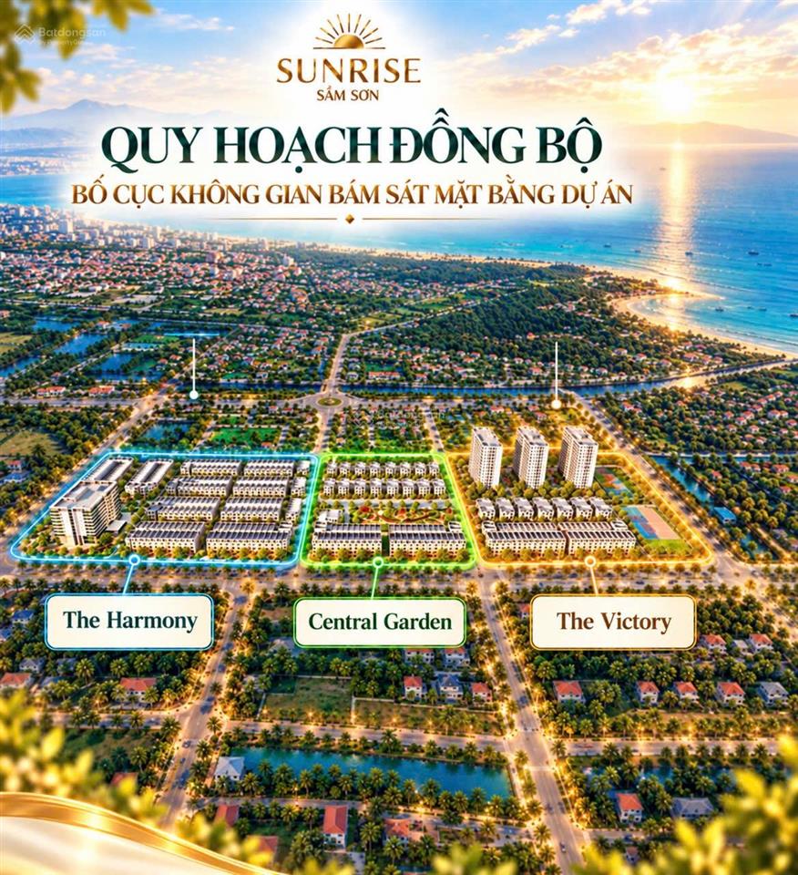 Bán nhà liền kề kdt sunride sầm sơn, cạnh ub phường sầm sơn