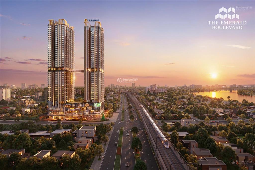 The emerald boulevard  căn hộ mặt tiền ql13 tứ diện view sông giá từ 2,8 tỷ tt 50% nhận nhà