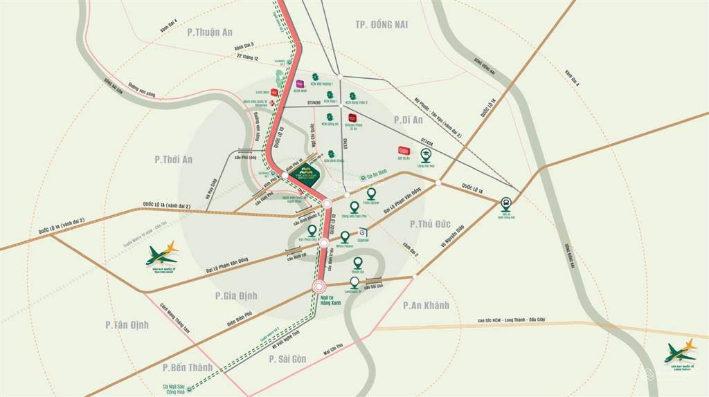 The emerald boulevard  căn hộ mặt tiền ql13 tứ diện view sông giá từ 2,8 tỷ tt 50% nhận nhà