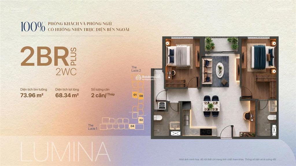 Tt genesis nhà bè 4 mặt tiền, 3 mặt view sông, từ 69tr/m², full nội thất, ck 11%