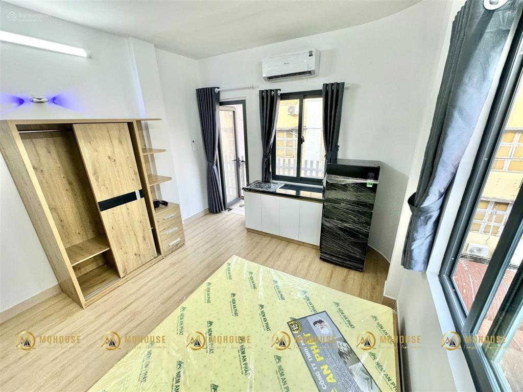 Căn hộ studio  full nội thất  cửa sổ trời, ban công  ngay thảo cầm viên