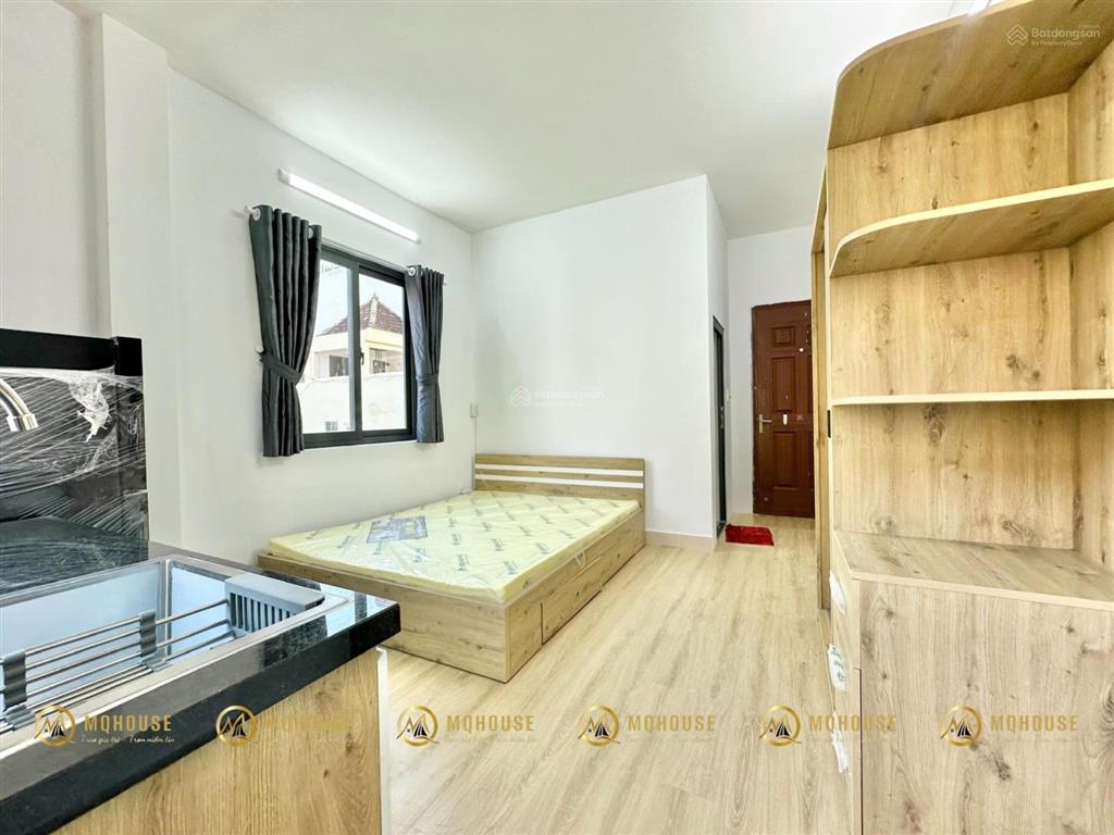 Căn hộ studio  full nội thất  cửa sổ trời, ban công  ngay thảo cầm viên