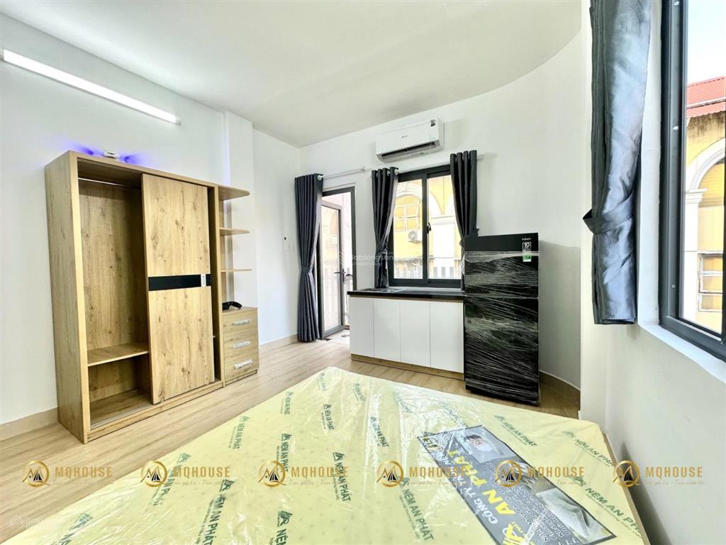 Căn hộ studio  full nội thất  cửa sổ trời, ban công  ngay thảo cầm viên