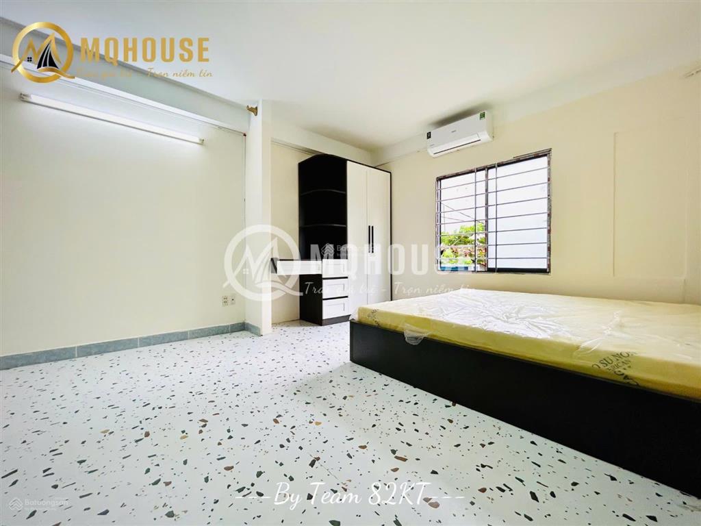Căn hộ studio ban công, cửa sổ thoáng mát  full nội thất  khu ăn uống phan xích long, vạn kiếp