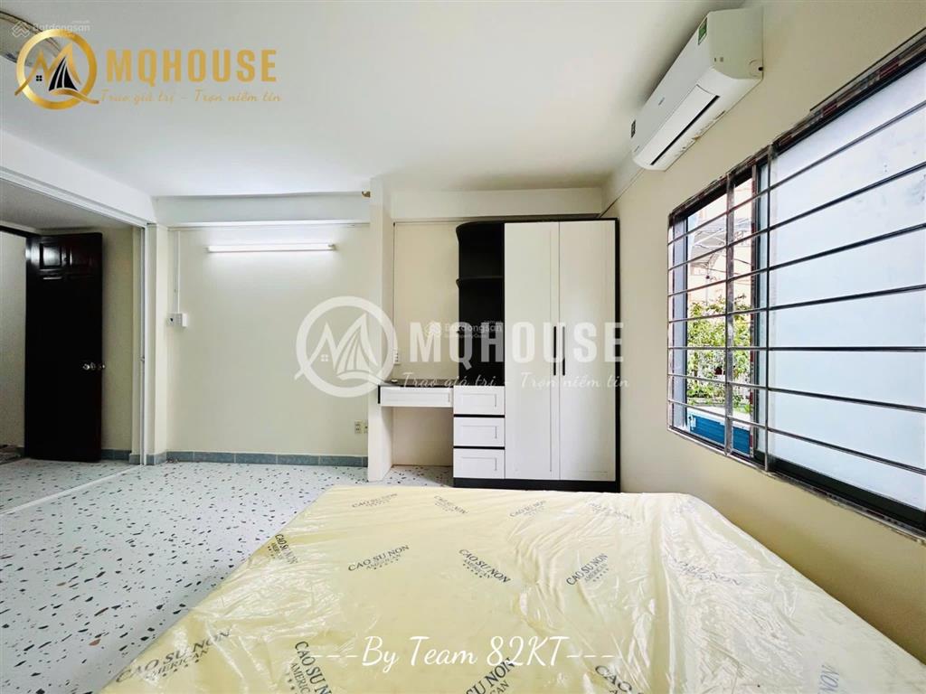 Căn hộ studio ban công, cửa sổ thoáng mát  full nội thất  khu ăn uống phan xích long, vạn kiếp