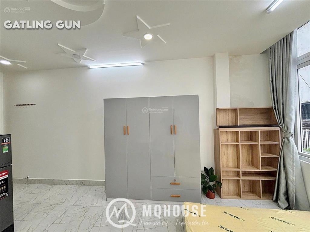 Căn hộ cửa sổ lớn  full nội thất ngay bờ kè hoàng sa, coopmart nhiêu lộc, cầu lê văn sỹ q3
