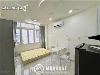 Căn hộ cửa sổ lớn  full nội thất ngay bờ kè hoàng sa, coopmart nhiêu lộc, cầu lê văn sỹ q3
