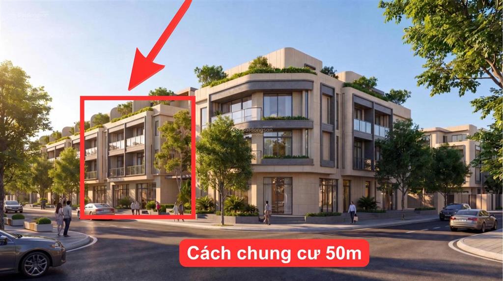 3,4 tỷ (15%) sở hữu liền kề chân chung cư kinh doanh tốt. xây 4 tầng mặt tiền 5m. miễn gốc 5 năm