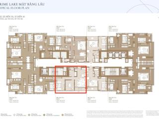 Grand marina cho thuê 2pn tòa lake dt 84m2 tầng cao nội thất đẹp như hình