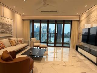 Cho thuê căn hộ hàng hiệu 4pn  170m2  130 triệu/tháng đã bao pql sở hữu đầy đủ nội thất