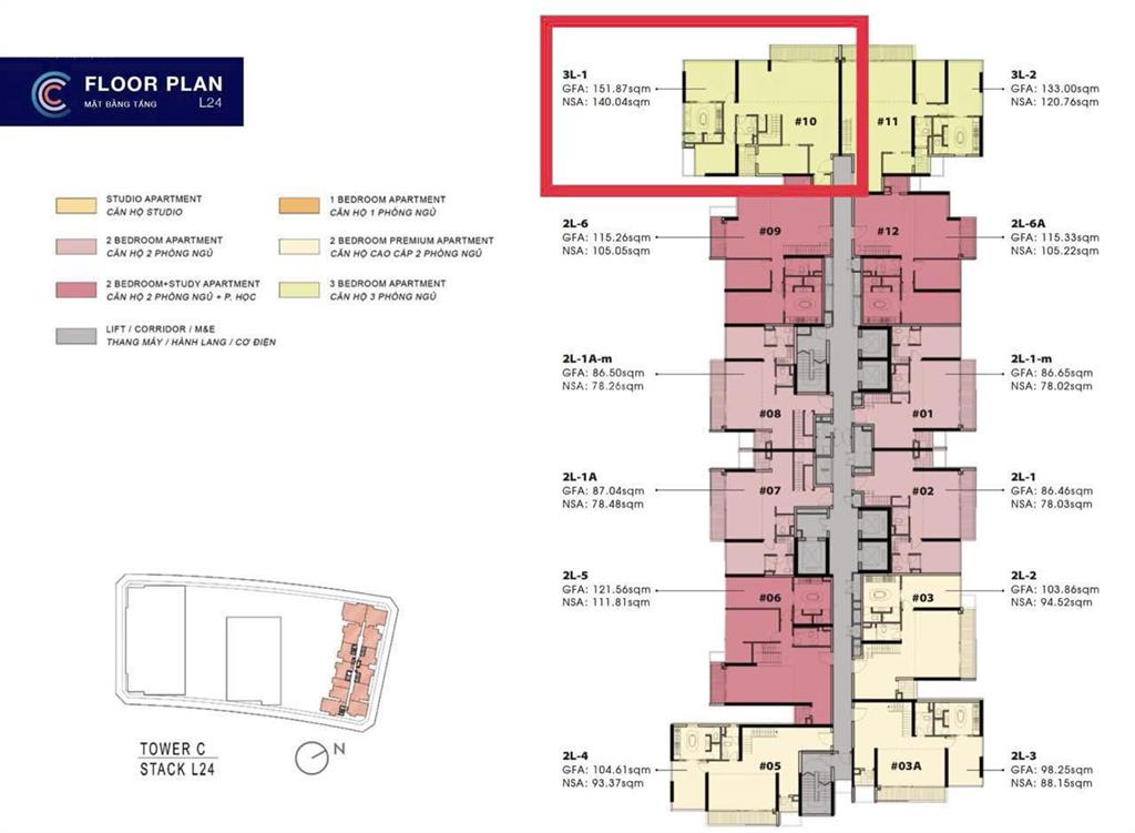 Tìm chủ sở hữu căn penthouse  loft the crest diện tích 304m2 có 2 sàn đã có sổ