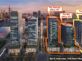 The crest cho thuê căn 2pn + diện tích 115m2 chỉ với 55 triệu/tháng hàng hiếm