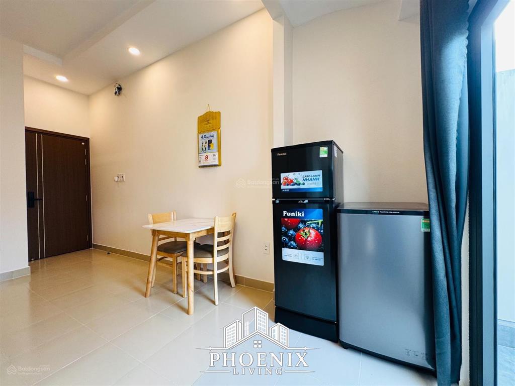 Căn hộ ban công  full nội thất tiện nghi ngay nguyễn văn quá  chợ cầu