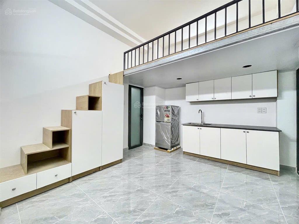 Căn hộ gác cao mới 100%  sẵn nội thất ngay nguyễn văn quá  trường chinh  cầu tham lương