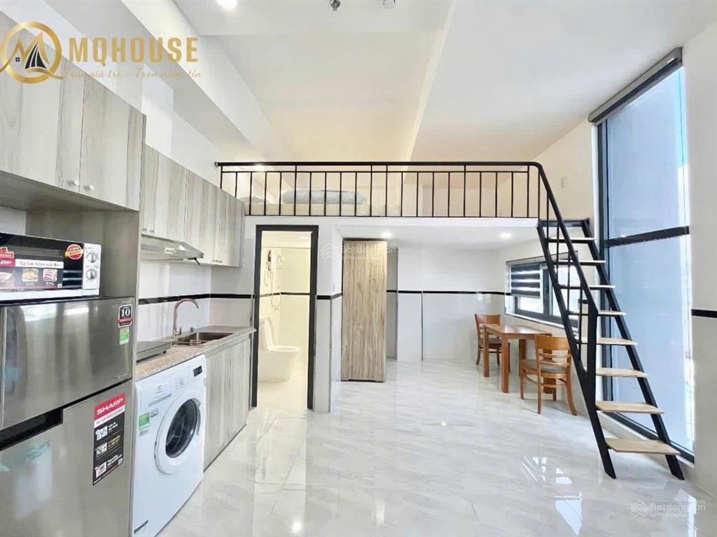 Trống sẵn 1 phòng ban công full nội thất  mới xây ngay nguyễn ảnh thủ  tô ký  cvpm