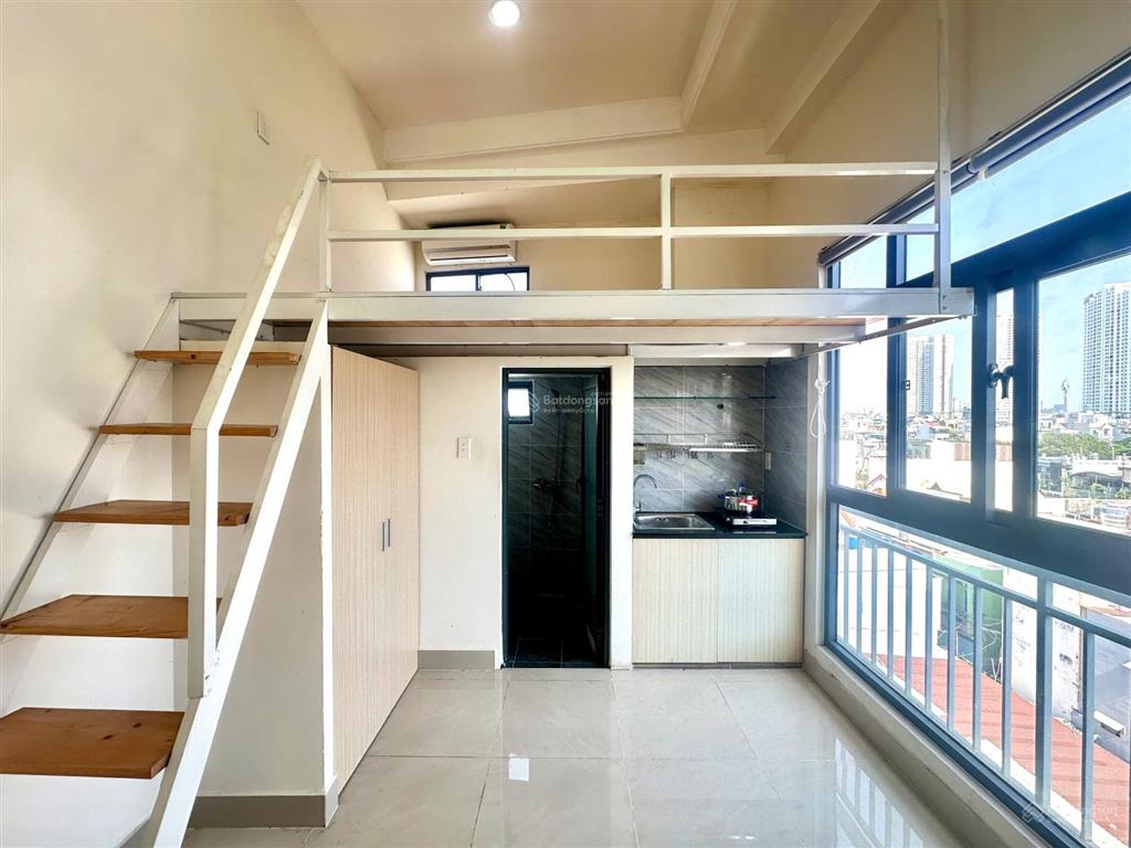 Phòng gác lửng siêu thoáng, mới xây ngay cầu thị nghè