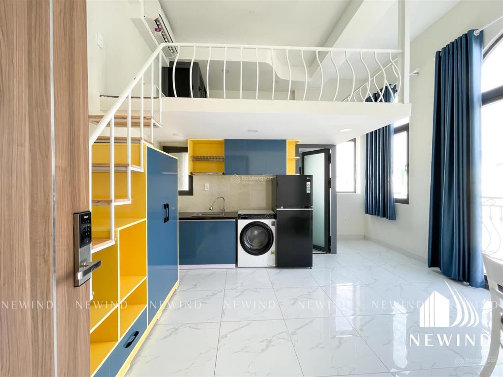 Duplex 35m2 rộng thoáng, an ninh ngay cầu bùi đình túy