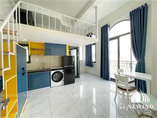 Căn hộ duplex ban công siêu thoáng gần đại học bách khoa