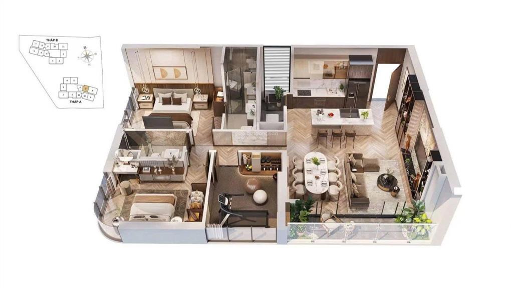 21 căn suất nội bộ tặng 5 chỉ vàng khi khách booking sớm  ck 23% tại căn hộ vlasta premier quận 7