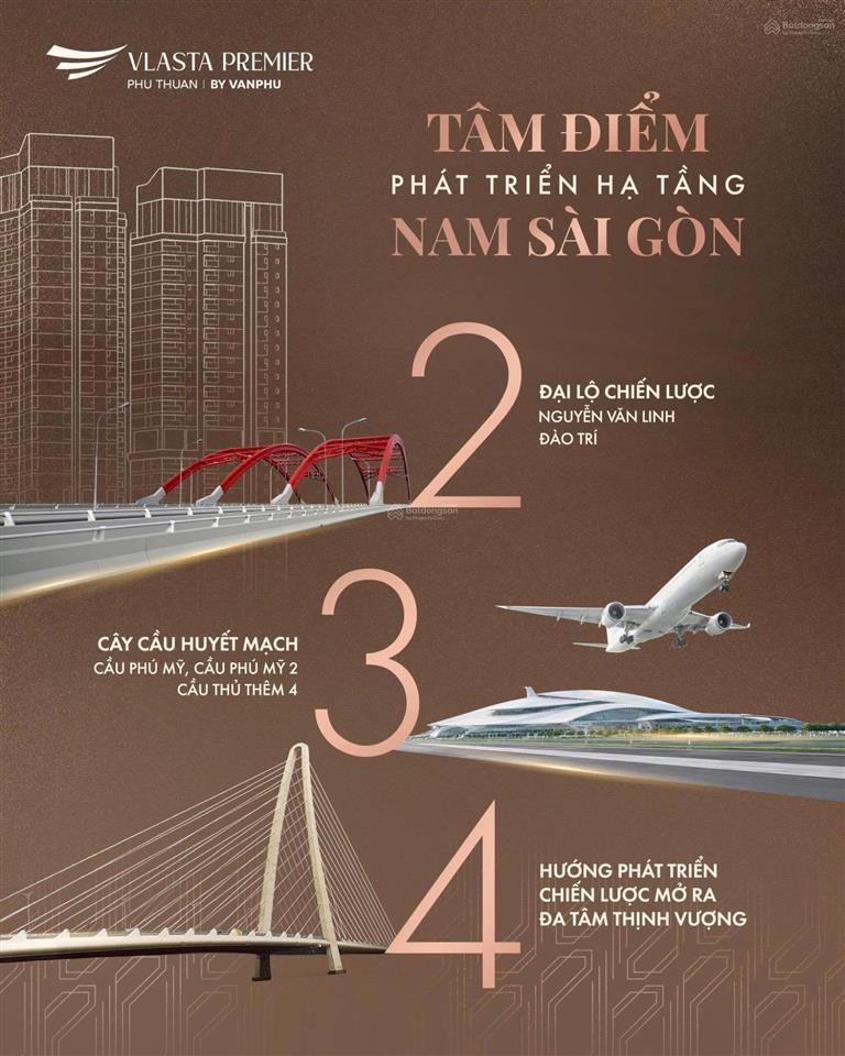 21 căn suất nội bộ tặng 5 chỉ vàng khi khách booking sớm  ck 23% tại căn hộ vlasta premier quận 7