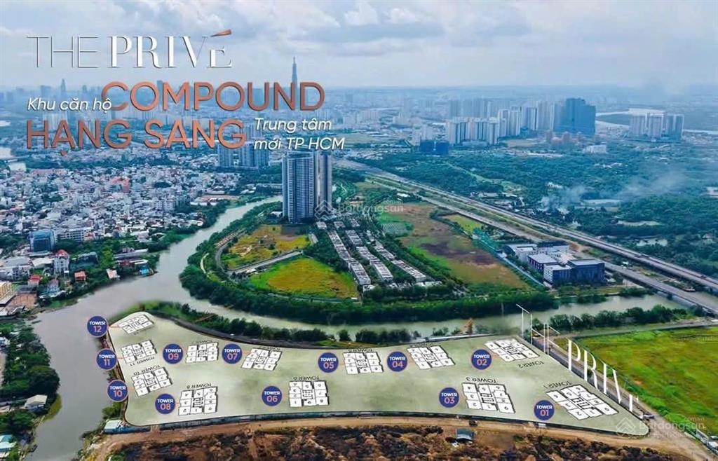2pn góc suất ngoại giao  chiết khấu 26% và tặng 5 chỉ vàng doji tại căn hộ the privé quận 2