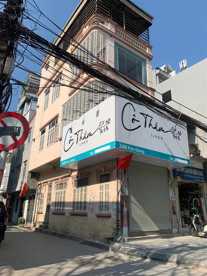 Cho thuê căn góc mặt đường kim giang,hoàng mai, 4tầng,dt48m2, kinh doanh đỉnh. giá thuê 18tr/tháng.