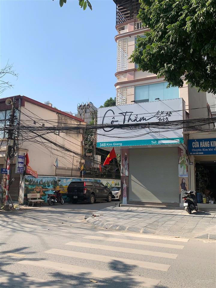 Cho thuê căn góc mặt đường kim giang,hoàng mai, 4tầng,dt48m2, kinh doanh đỉnh. giá thuê 18tr/tháng.