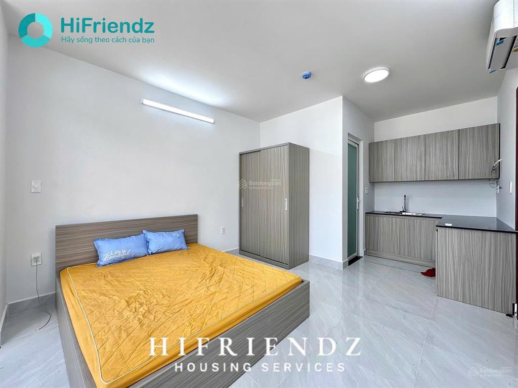Siêu phẩm studio ban công full nội thất gần đại học văn hiến, ueh(n)