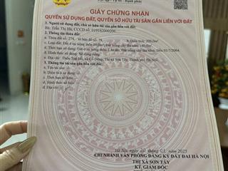 Chính chủ cần tiền tiêu tết gửi bán nhanh mảnh đất 100m2, giá công khai 2.6 tỷ