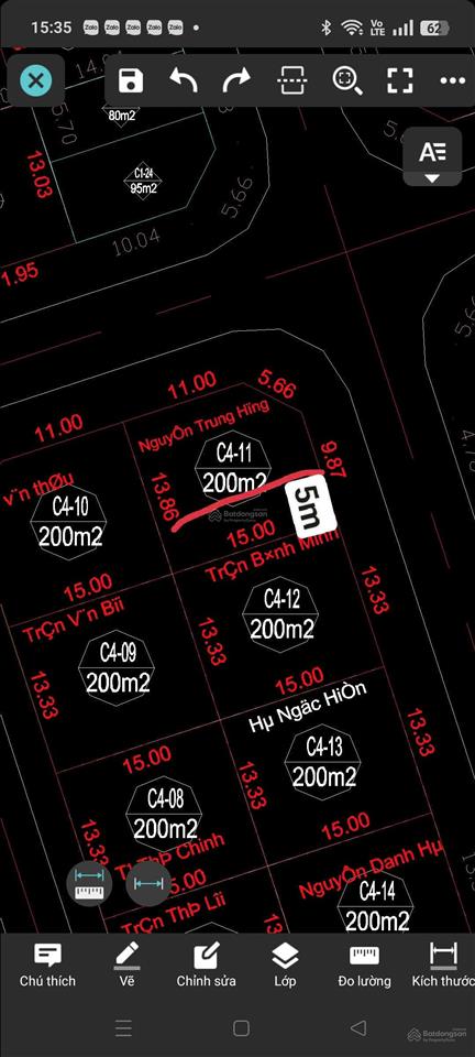 Bán gấp 75m2 tdc đại học quốc gia. mặt tiền 5m full thổ không lỗi phong thủy