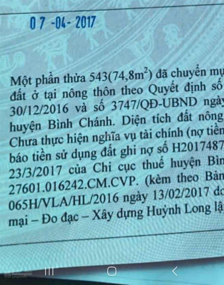 Bán gấp đất shr gần chợ nữ dân công 5.5x16.5m